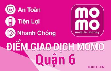 Điểm giao dịch MoMo Quận 6, Hồ Chí Minh