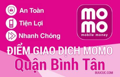 Điểm giao dịch MoMo Quận Bình Tân, Hồ Chí Minh