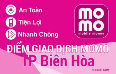 Điểm giao dịch MoMo TP Biên Hòa, Ðồng Nai