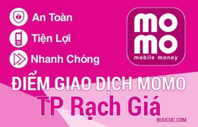 Điểm giao dịch MoMo TP Rạch Giá, Kiên Giang